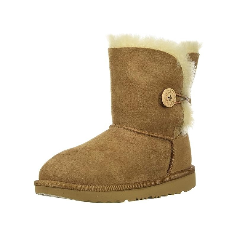 Bottes UGG Enfant Mixte Bailey Button II Semelle Légère Avancée
