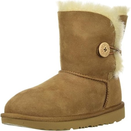 Bottes UGG Enfant Mixte Bailey Button II Semelle Légère Avancée